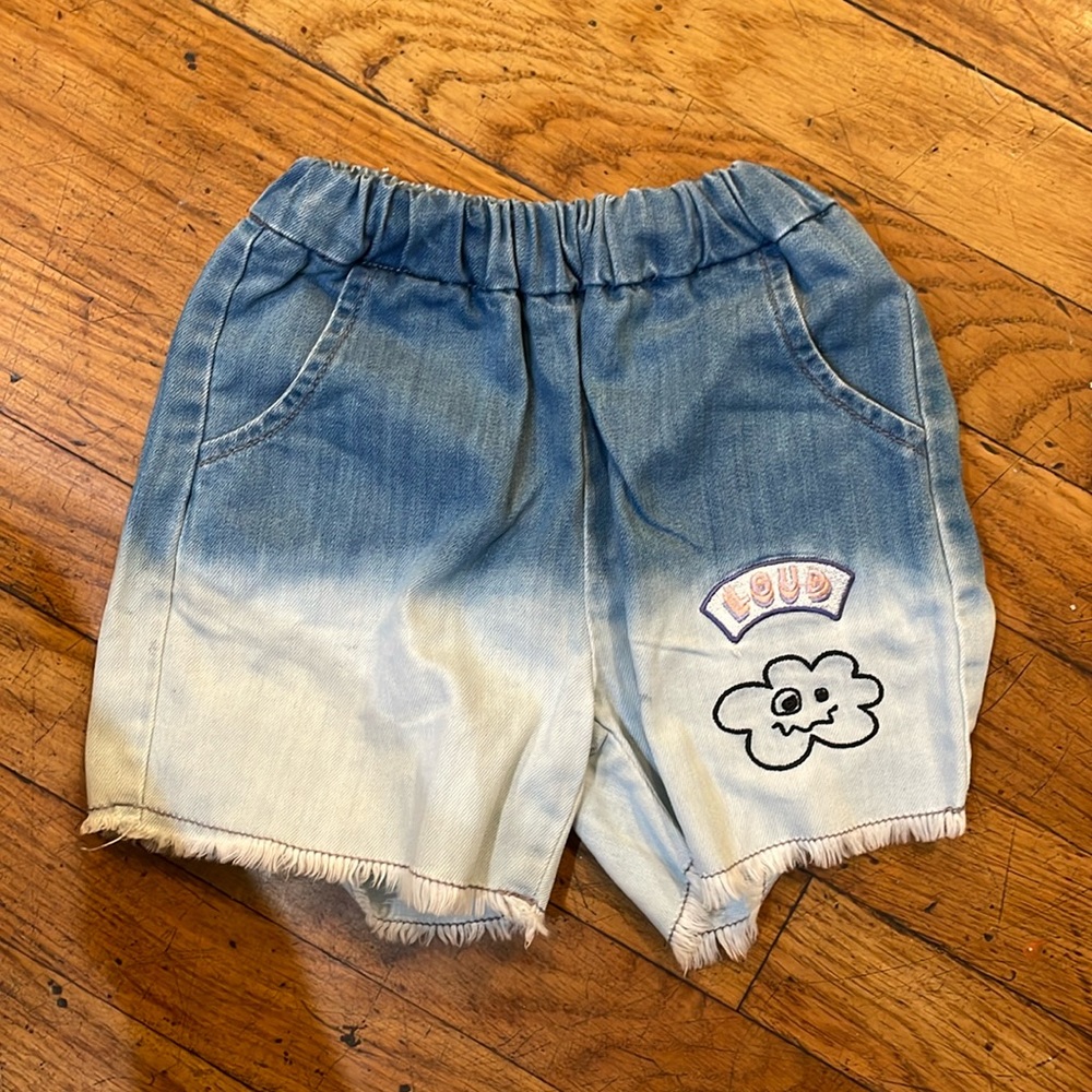 Loud apparel Jean girl long shorts